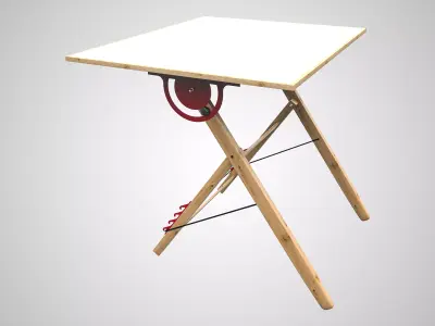 Drafting Table 3D model