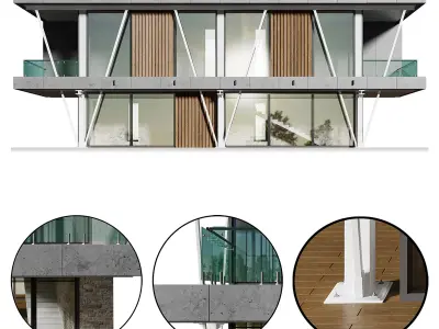 Modern Villa 3 3D model