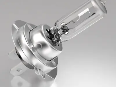 H7 Car Headlamp 3D model