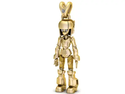 Golden Glaze pentant 3D print model