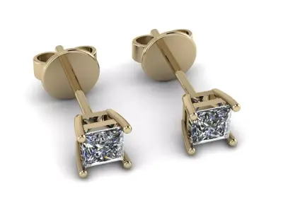 Jewelry Earrings 3D print model