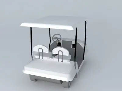 Golf Cart Free 3D model