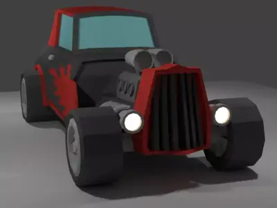 Old School Car 3D model