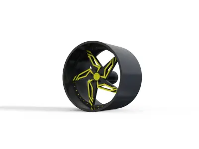 corleone luciano wheel  3D print model