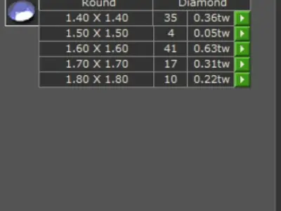 luxury pearl ring pr0003 3D print model