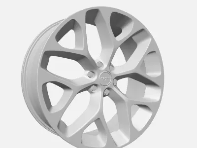 Car Rim Model 3D model