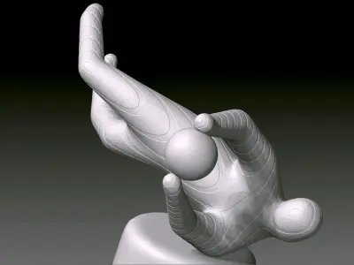 soccer goalkeeper 3d printing 3D print model