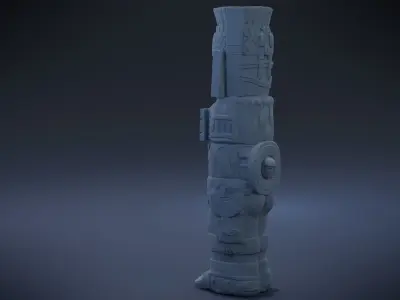 Atlantean Figure 3D print model