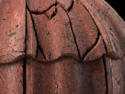 Roof Tile Materials 55- Concrete Roofing by Sbsar generator Texture