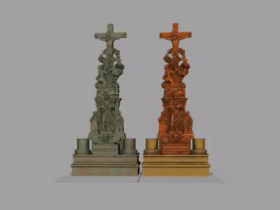 jesus candle holder 3D model