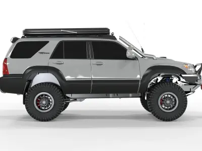 Toyota 4runner 2005 Overlading Proline Accesories 3D model