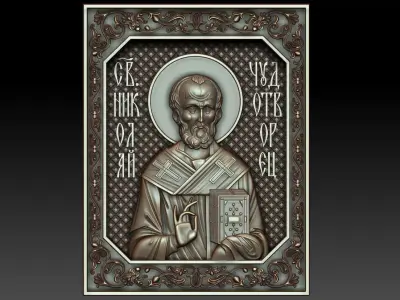 Saint Nicholas 2 3D model