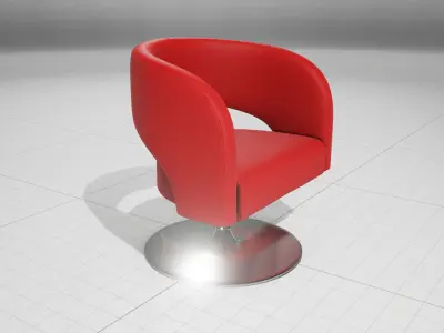 Swivel Furniture Design of Choo Chair UE4 3D model