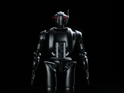 HK 47 Droid  Free 3D model