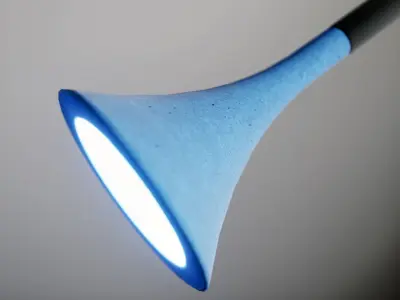 Concrete Light Fixture UE4 Low-poly 3D model