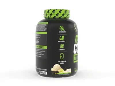 Protein Powder Combat 3D model