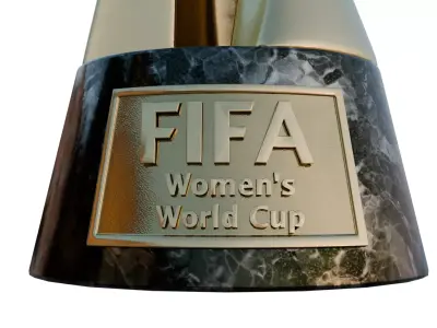 FIFA Women World Cup Trophy 3D model