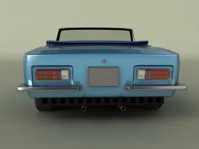 TVR Trident Convertible 3D model