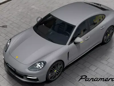 Porsche Panamera 3D model