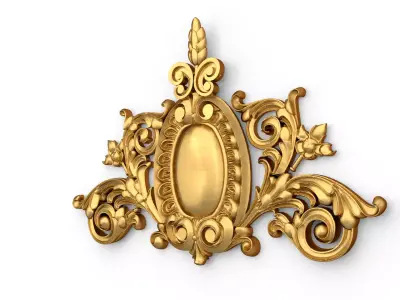 carved classic decorative ornament cnc 3d printing stl 30 3D print model
