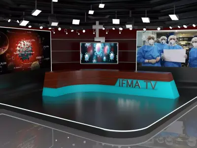 Virtual Studio 3D model