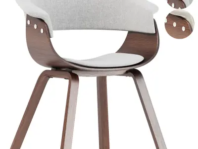 Philo Dining Chair 3D model