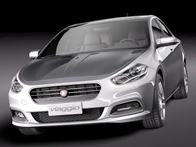 Fiat Viaggio  2013 3D model
