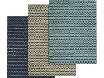 Rug Set 258 3D model