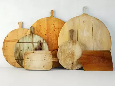 Antique Cutting Boards 3D model