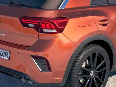 Volkswagen T-Roc R 2020 3D model