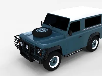 Land Rover Defender Pack 3D model