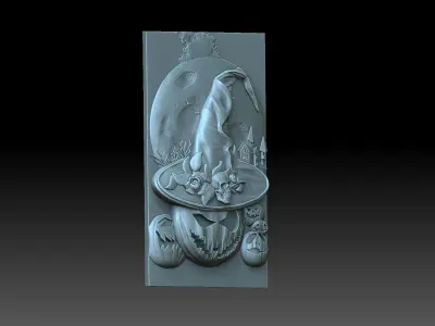 Halloween Pumpkin Heads 3D print model