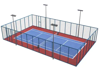 Tennis Court 3D model