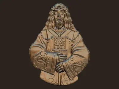 Christ rescued Spanish Catholicism in Stl format CNC 3D print model
