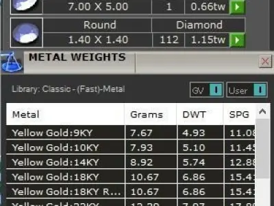 Rotating diamond ring 3D print model