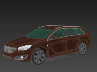 Vauxhall Insignia Sports Tourer 2013 Facelift 3D model