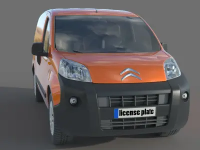 Citroen Nemo Kastenwagen  3D model