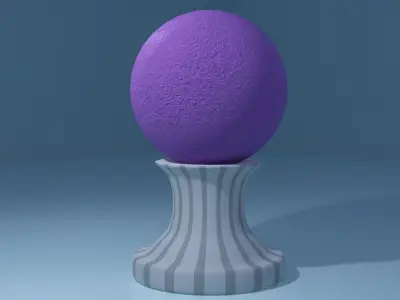 Cemented Plaster Wall 10 Color 4K Textures - PBR Texture Free 3D model