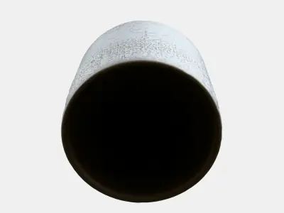 CHIAFRON Plant pot 2 Low-poly 3D model