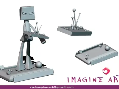 Qubiq Balance of Nature 3D model