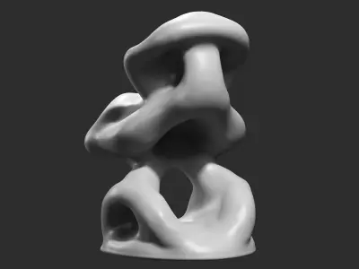 modern sculpture 3d print model 102 3D print model