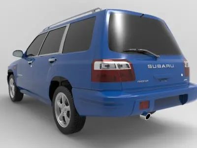 Subaru Forester S Turbo 2000 3D model