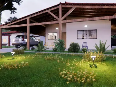 The farmhouse 3D model