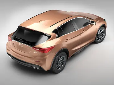 Infiniti Q30 2016 3D model