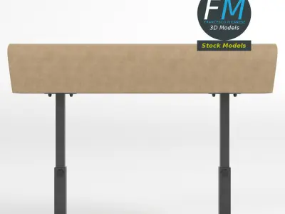 Vaulting horse 3D model