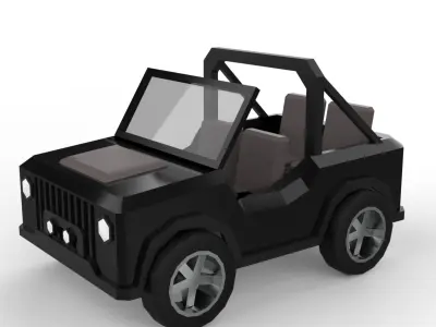 jeep car 3D model