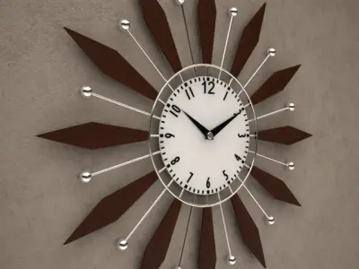 Wall Clocks 3D Model Collection