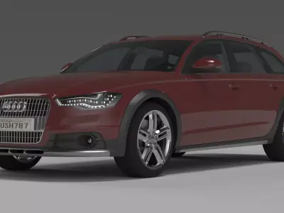 Audi A6 3D model