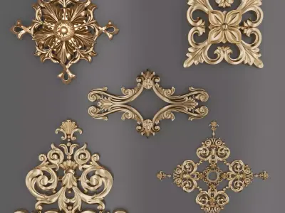 Trim Ornament 83 3D model