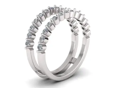 Band Ring 3D print model 137